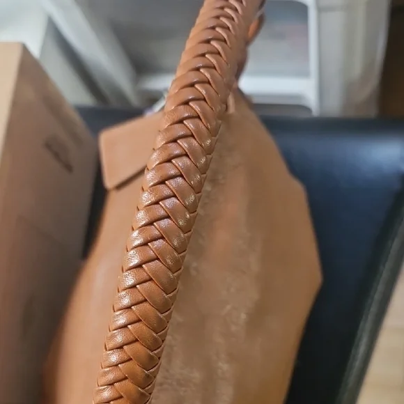 MCM Tan Leather Shoulder Bag - Picture 3 of 13